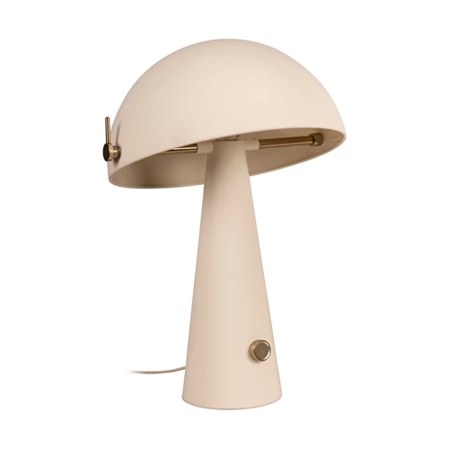 Lucide BARONE - Table lamp - Ø 38 cm - 1xE27 - Cream | Vibes - turned off